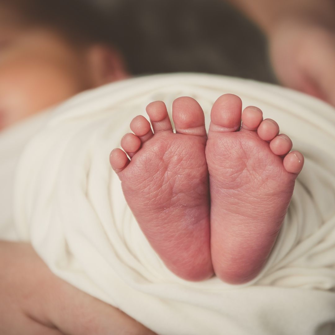 Fleecedecke Eisbärchen für Babys